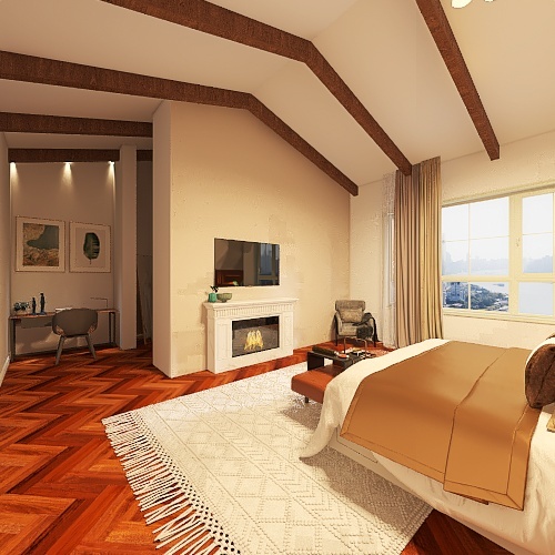 #AmericanRoomContest,bedroom 3d design renderings