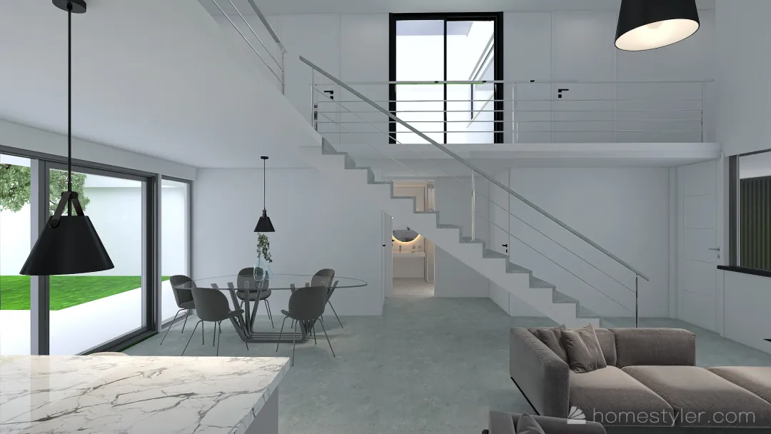 Casa Colectiva. 3d design renderings