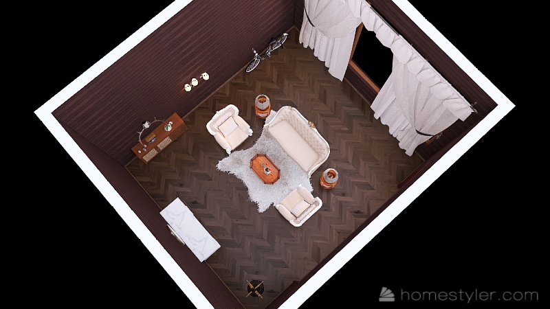 #AmericanRoomContest -classic style 3d design picture 45.18