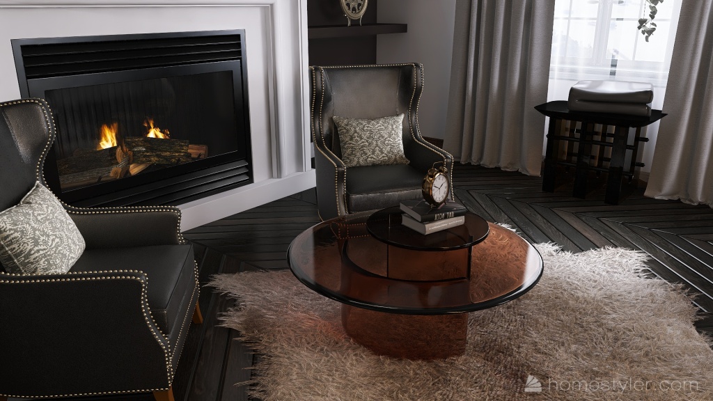 #AmericanRoomContest_Touch of Silver 3d design renderings