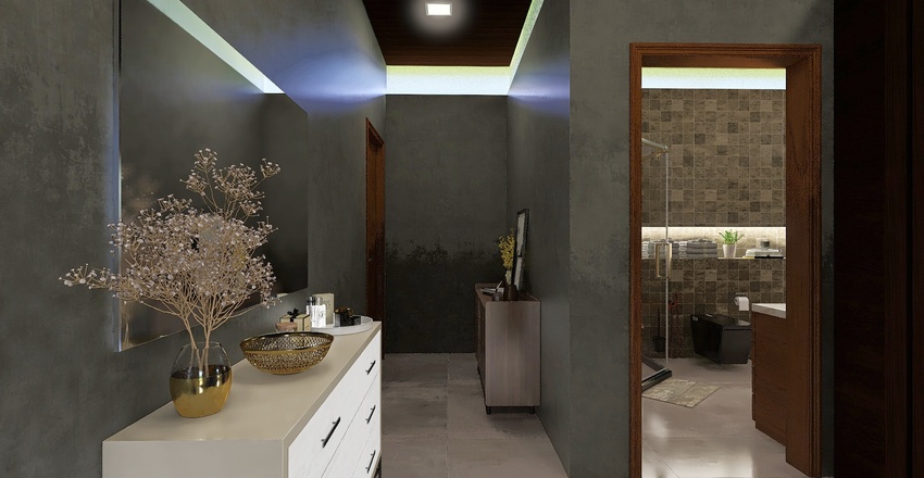 Casa Moderna - Tropical, Luxury Modern Contemporary House Interior Design Render