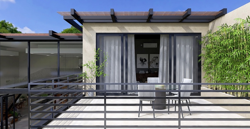 Casa Moderna - Tropical, Luxury Modern Contemporary House Interior Design Render