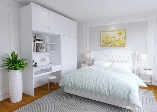 bedroom modern Design Rendering