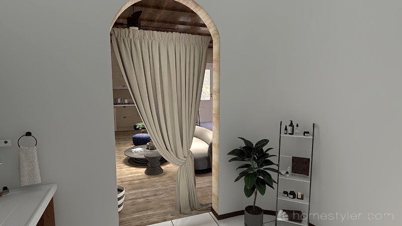 #EmptyRoomContest-Demo Room_copy Studio Apartment 3d design renderings