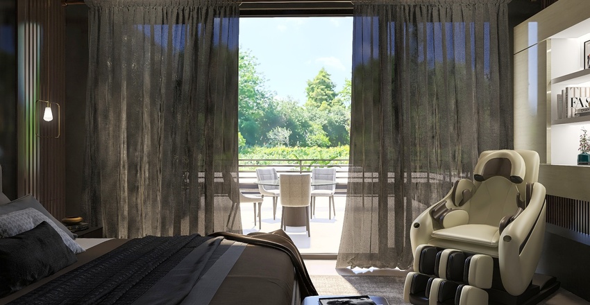 Casa Moderna - Tropical, Luxury Modern Contemporary House Interior Design Render