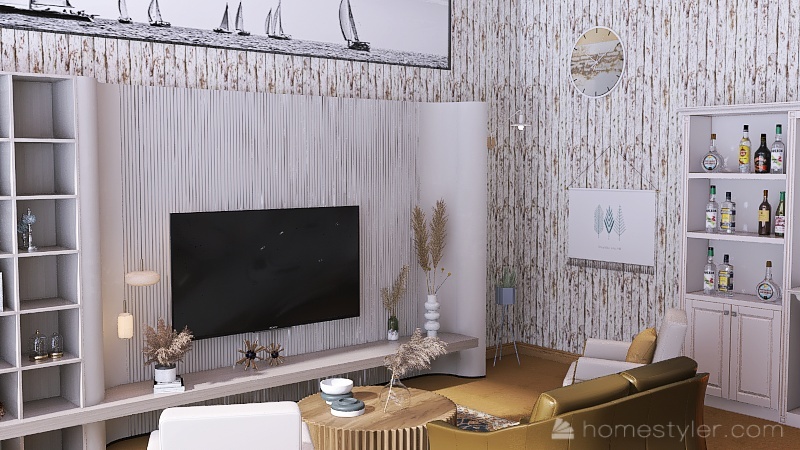 #AmericanRoomContest_Frosted Tip 3d design renderings