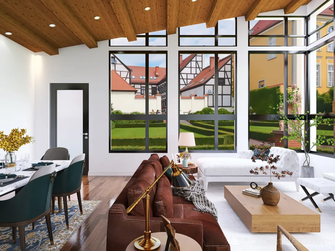 #AmericanRoomContest_Grandmother Modern Home 3d design renderings