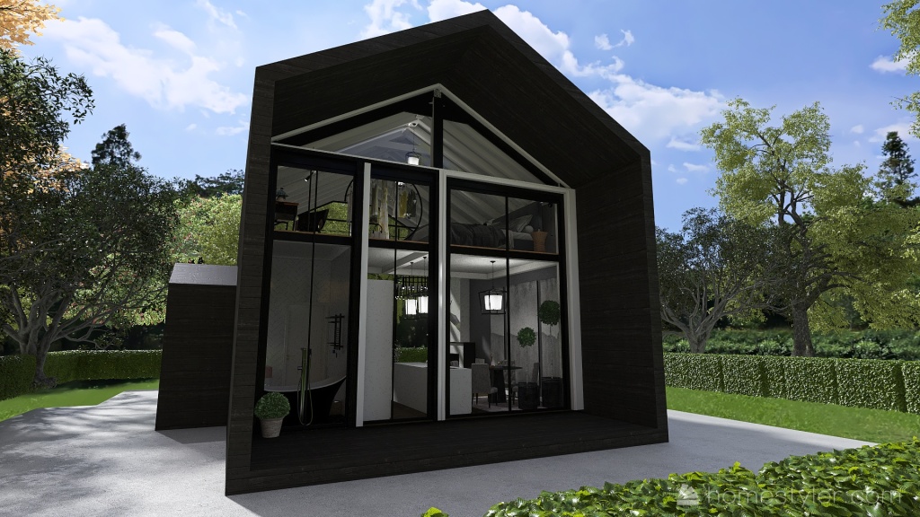 #AmericanRoomContest_Duplex 3d design renderings