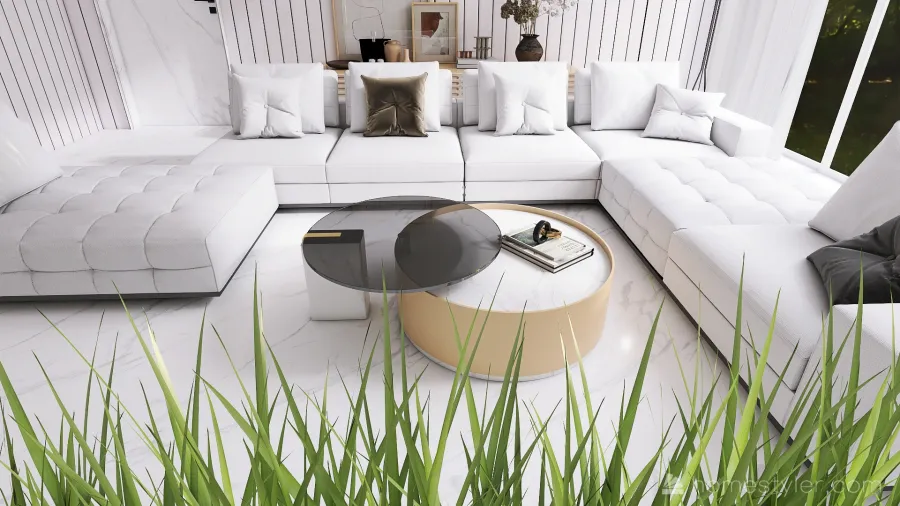 #AmericanRoomContest_American Livingroom 3d design renderings