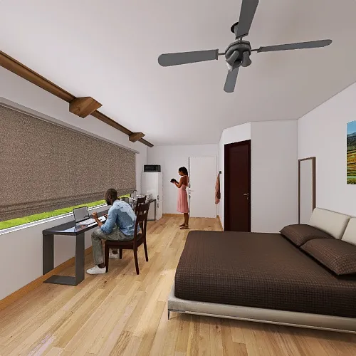 Suite Bamboo 3d design renderings