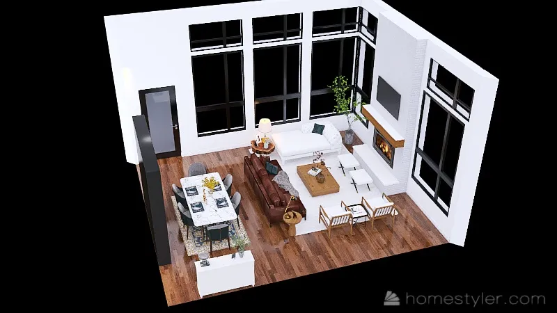 #AmericanRoomContest_Grandmother Modern Home 3d design picture 45.18