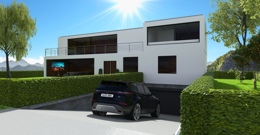 Habitatge Modern 3d design renderings