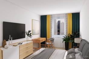 Minsk, parents' apartments Design Rendering
