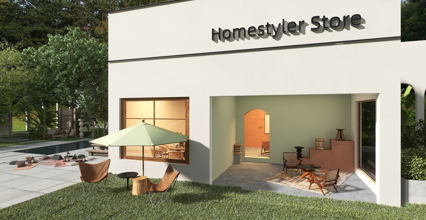 #StoreContest-Homestyler Demo Project 3d design renderings
