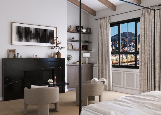 #AmericanRoomContest - Luxurious, Welcoming Bedroom Design Rendering