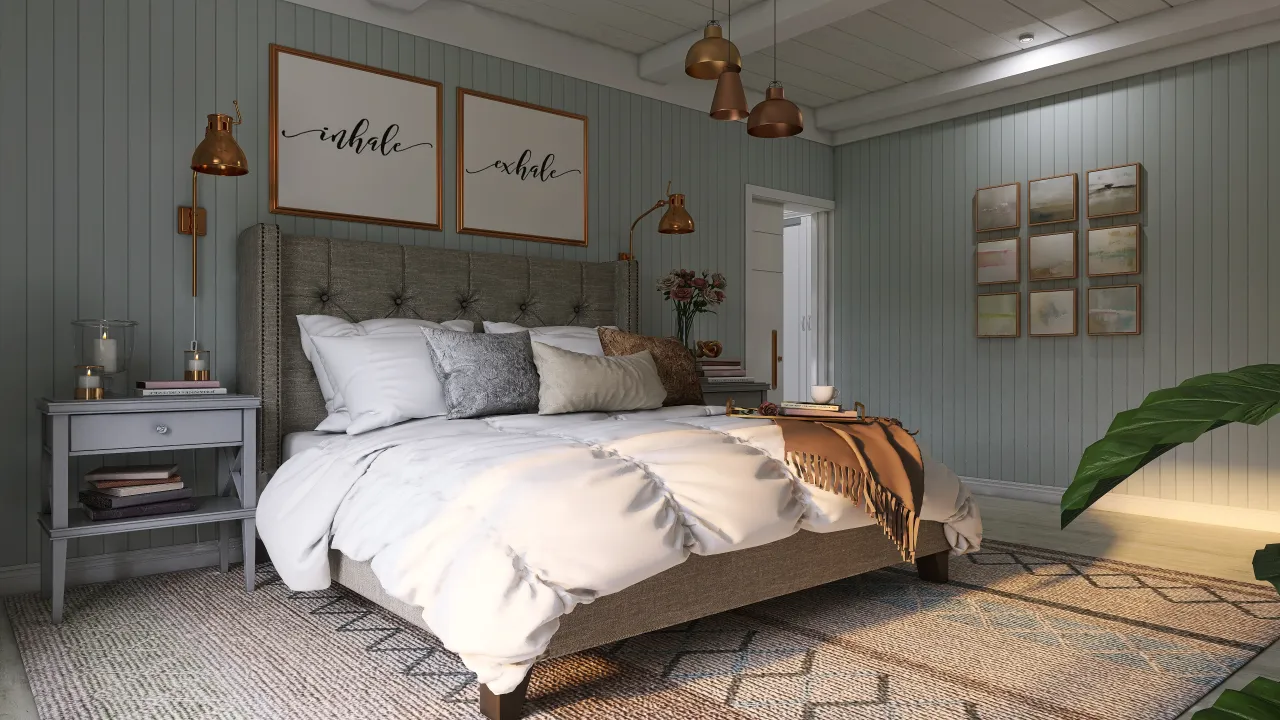 MasterBedroom 3d design renderings