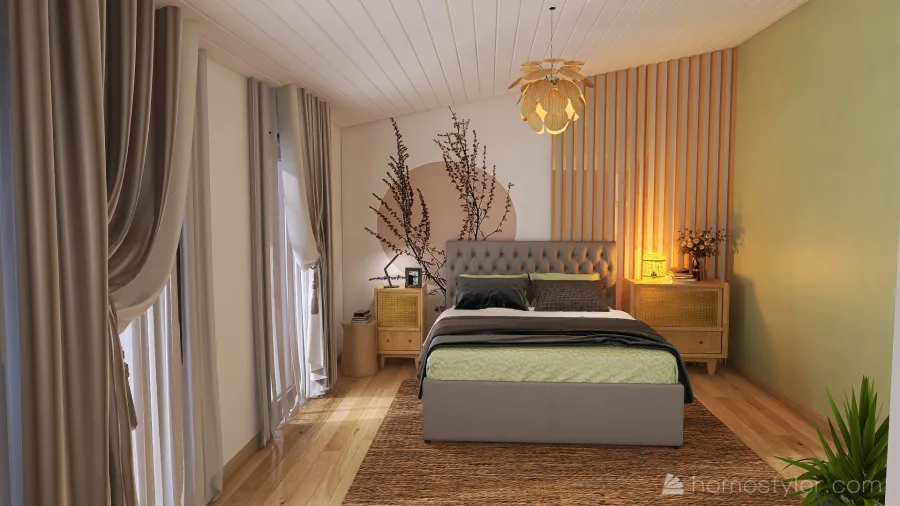 Master Bedroom Irina Mocanu 3d design renderings