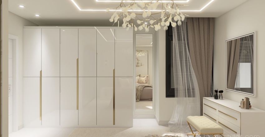 Calm Appartement 3d design renderings