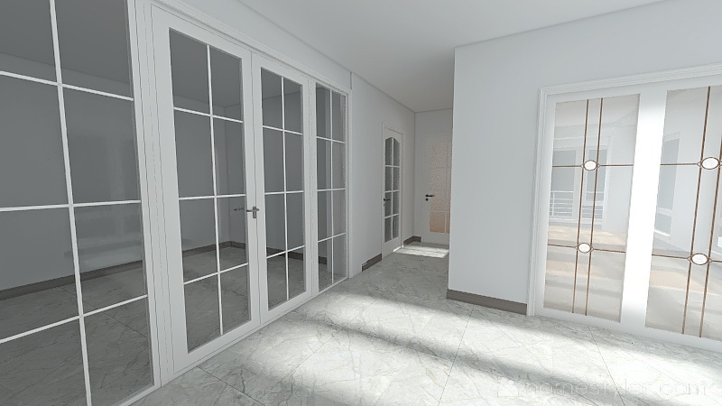 Квартира Оли - 2 3d design renderings