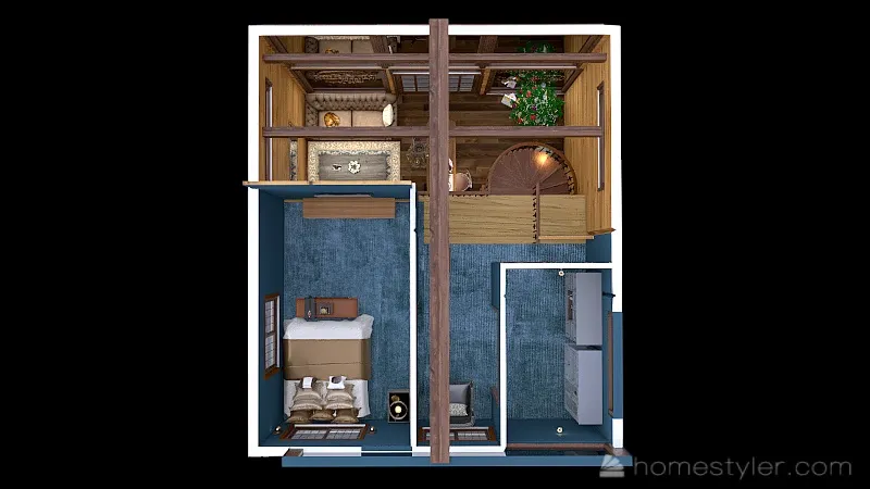 #AmericanRoomContest_TinyHome 3d design picture 90.36