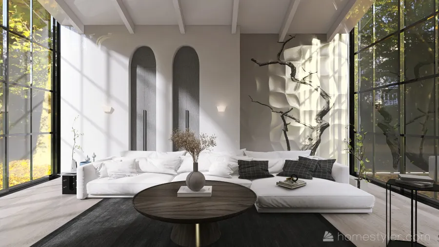 #AmericanRoomContest_JACCOR SARAH'S HOUSE 3d design renderings