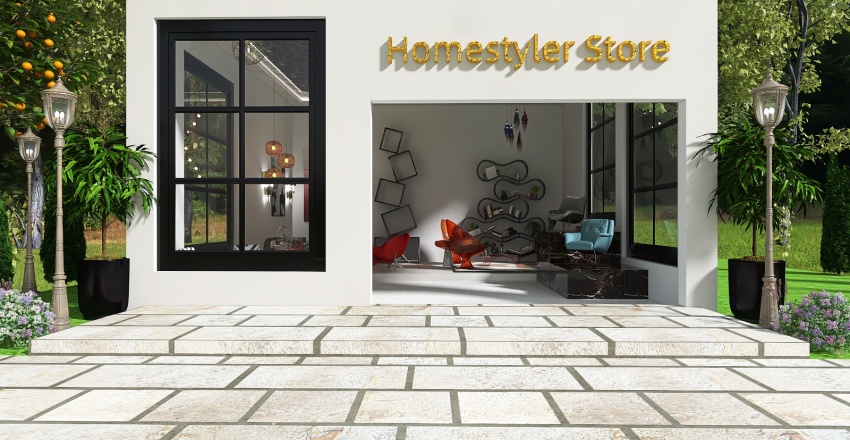 #StoreContest_Furniture 3d design renderings
