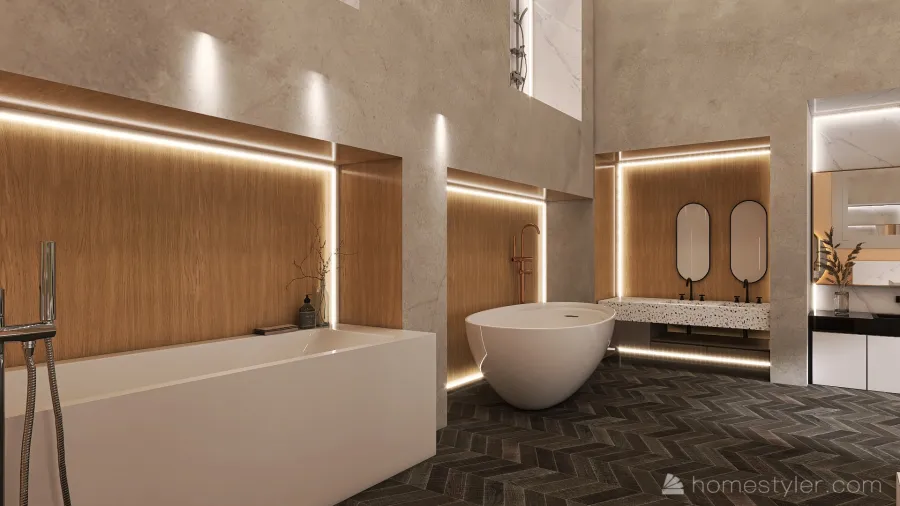 #StoreContest_Bathroom store 3d design renderings