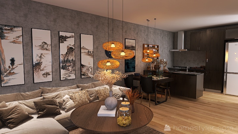 private apartman 3d design renderings