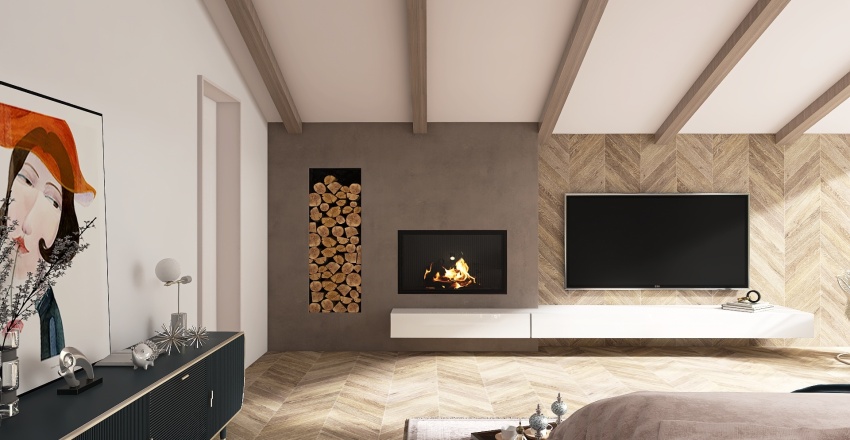#AmericanRoomContest_COLOR CONTRAST 3d design renderings