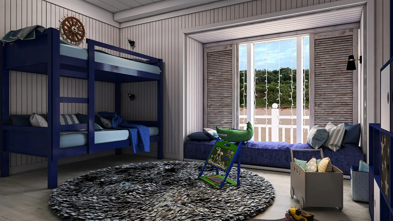 KidsRoom 3d design renderings