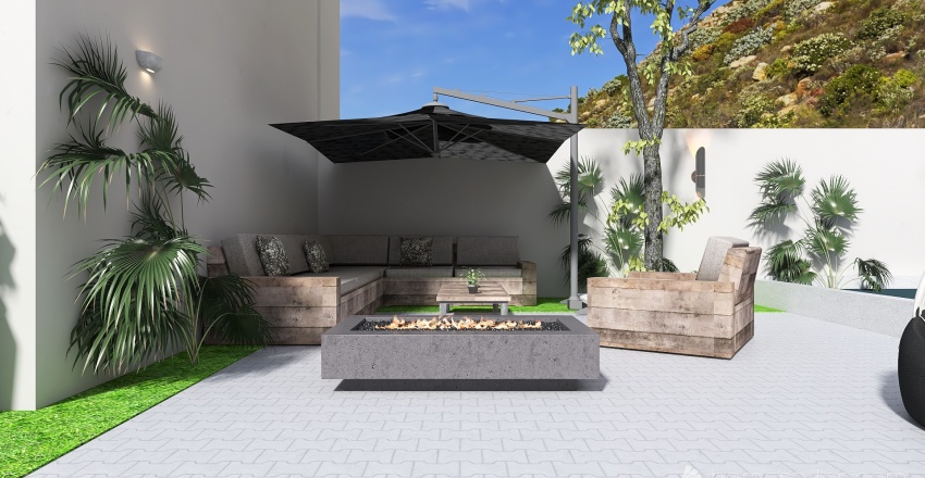 #StoreContest The Garden View 3d design renderings