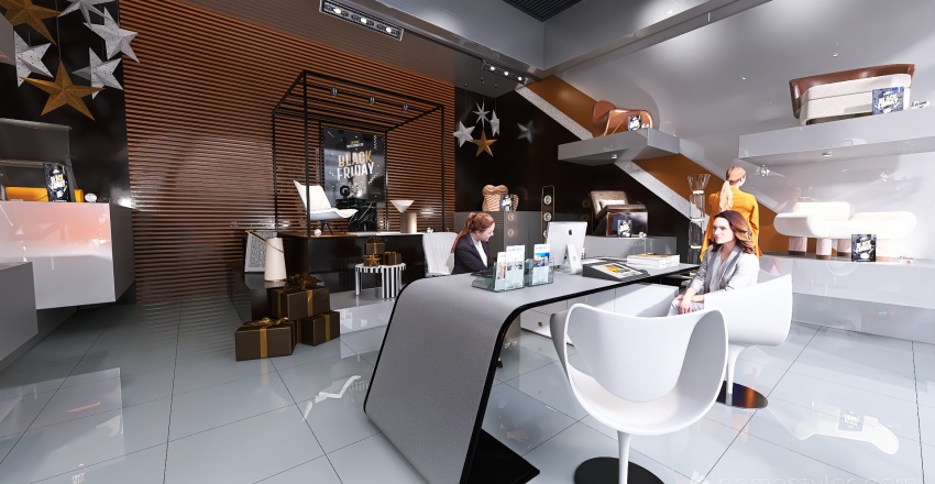 #StoreContest_Tienda de muebles de DISEÑO 3d design renderings