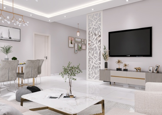 Mr. Sultan - Livingroom Design Rendering