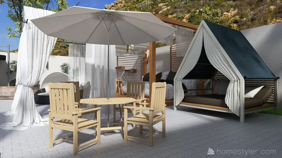 #StoreContest The Garden View 3d design renderings