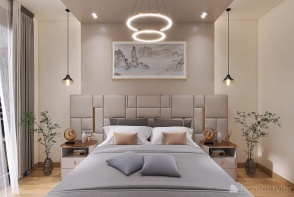 Sodic- Modified Master bedroom Design Rendering