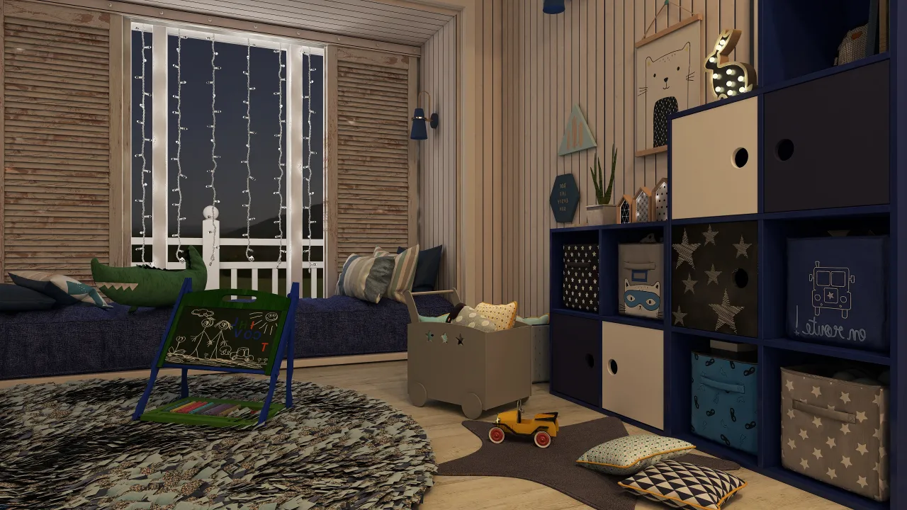 KidsRoom 3d design renderings