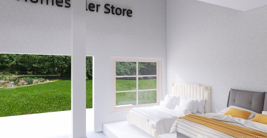 #StoreContest_Bed Co & Accesories 3d design renderings