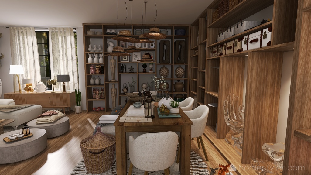 #StoreContest-Homestyler Showroom and Furnish 3d design renderings