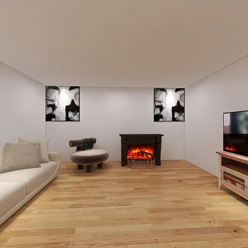 Living Room (Modern) 3d design renderings