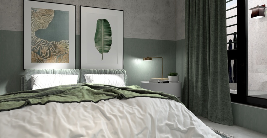 Second Bedroom 3d design renderings