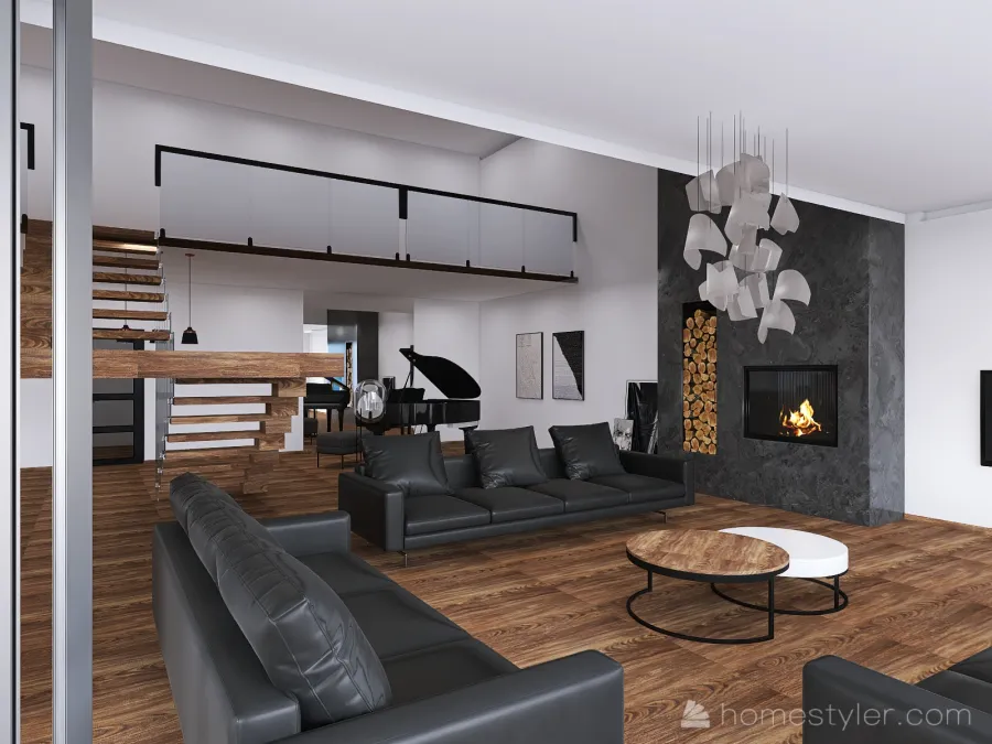 ONDŘEJ #floorplan #design #wood #InteriorDesign 3d design renderings