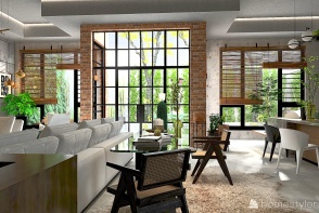 Green living in the concrete jungle Design Rendering