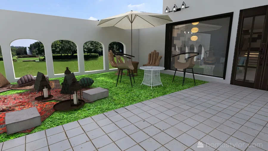 #StoreContest_Patio Furniture Store 3d design renderings