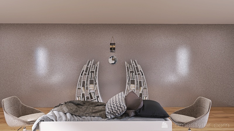 Cozy School Dorm 3d design renderings