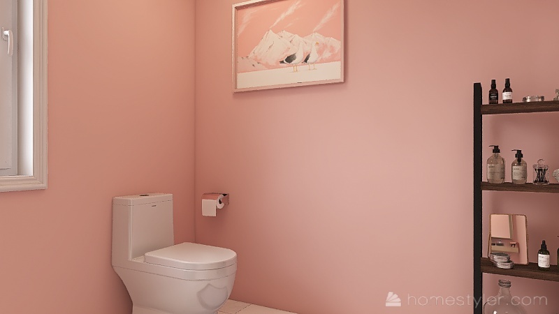 Pink build 3d design renderings
