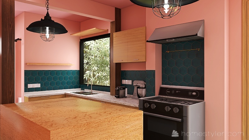 dad - kitchen 31 linden avenue 3d design renderings