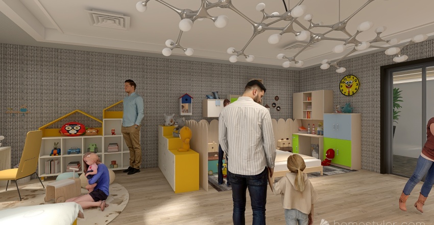 #StoreContest_show room kids 3d design renderings