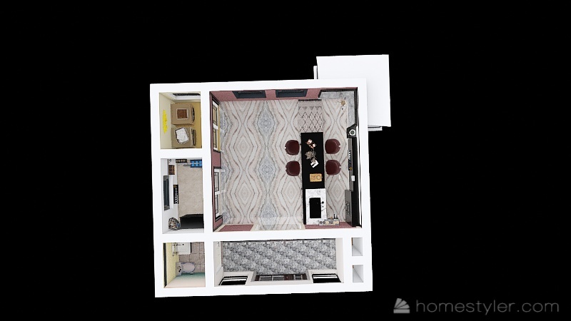 Piet Mondrian Home  3d design picture 33.65