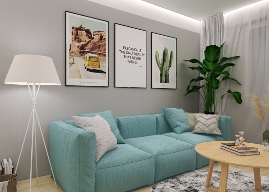 redevelopment of an apartment for two Design Rendering