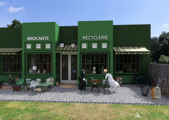 #StoreContest:Brocante et Recyclerie Design Rendering